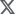 X